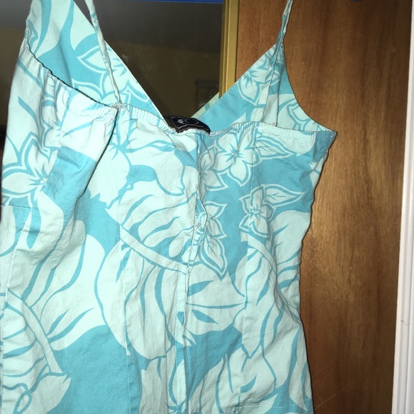 Ocean Drive Tank Top Hibiscus Print - Picture 2 of 3